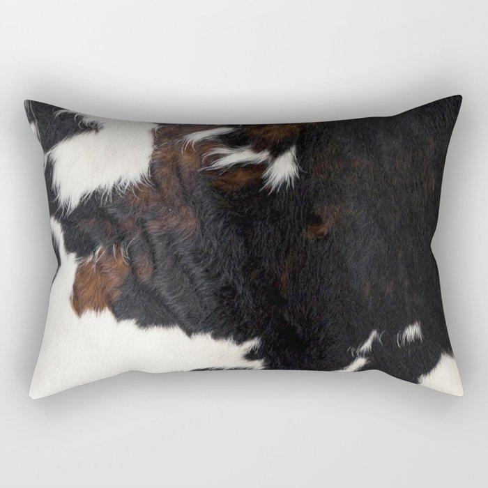 Cowhide Farmhouse Decor (photograph) Rectangular Pillow by cadinera Society6