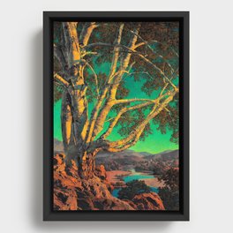 Maxfield Parrish Framed Canvas