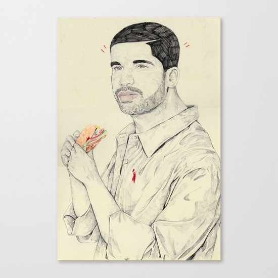 burger Canvas Print
