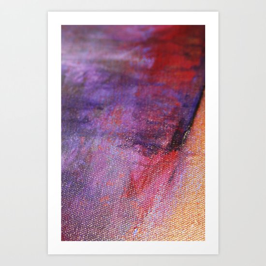 Red Vastness Art Print