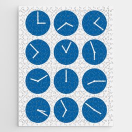 Minimal clock collection 13 Jigsaw Puzzle