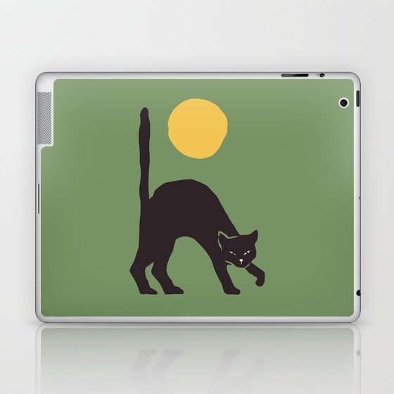 Angry Cat Laptop & iPad Skin