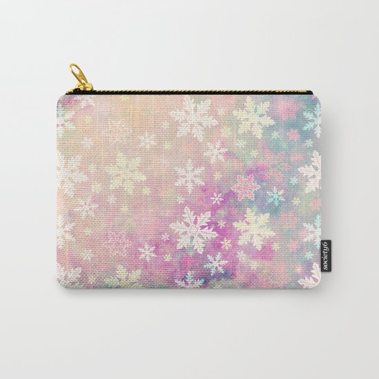 Snowflakes Carry-All Pouch