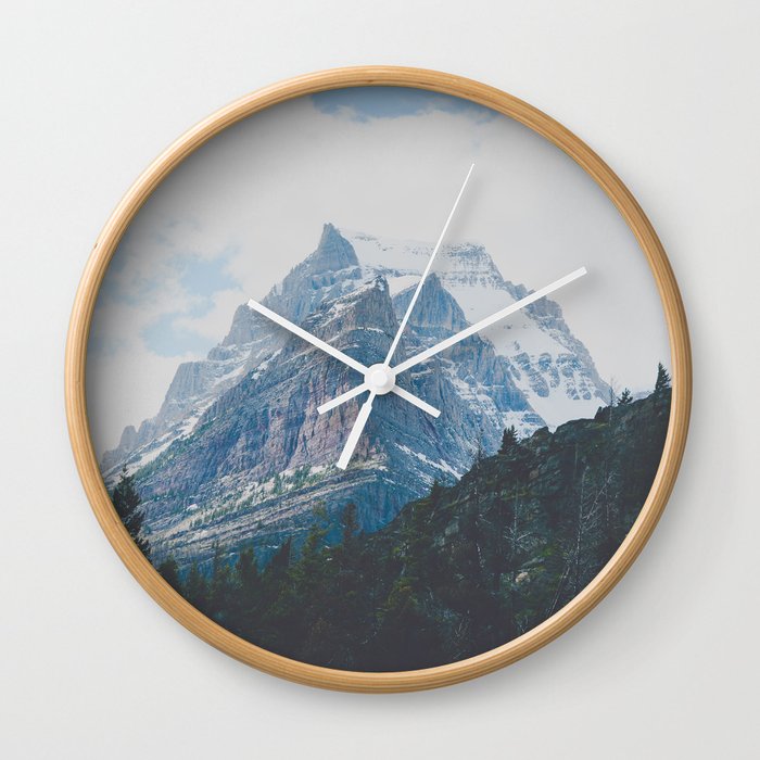 Crown of the Continent Wall Clock