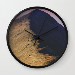 Ridgeline Wall Clock