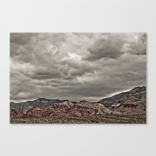 RED ROCK Canvas Print