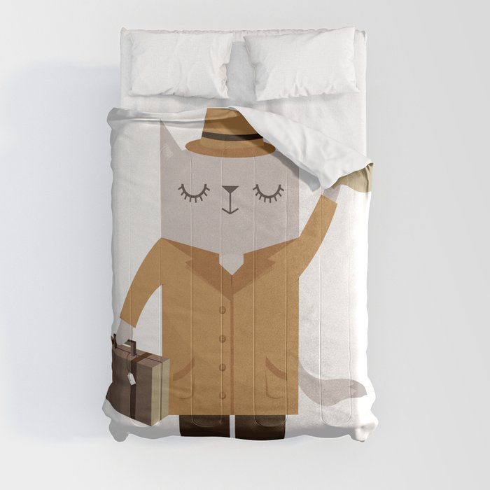 The Traveler Cat Comforter