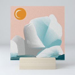 Glacial Sunset Mini Art Print