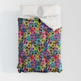 Numbers Duvet Cover