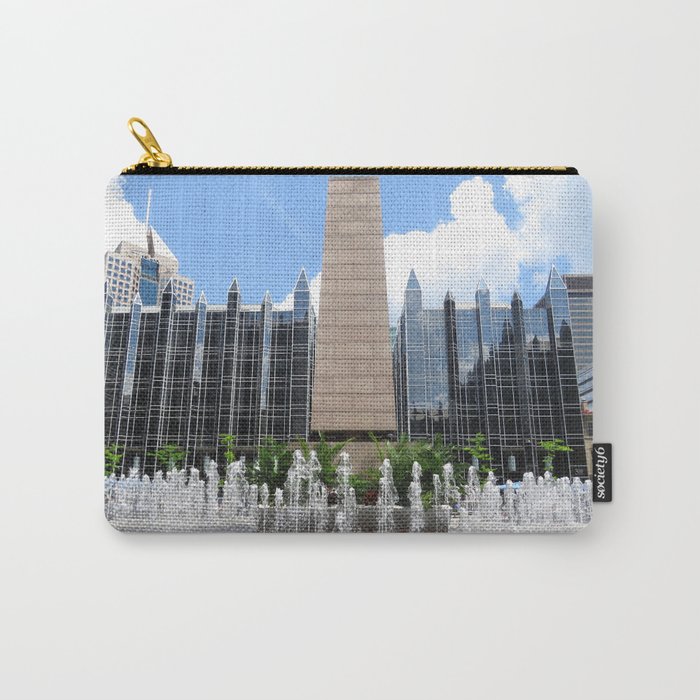 Concrete, Glass, and Water: PPG Plaza in Pittsburgh 21 Carry-All Pouch