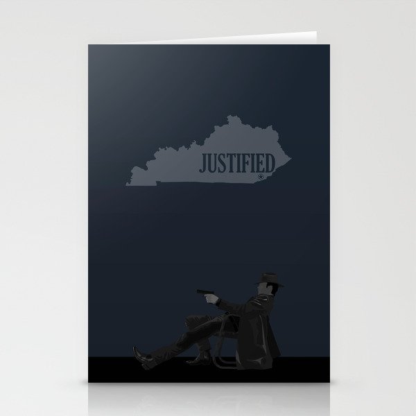 Justified - Gunslinger Stationery Cards