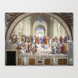 The School of Athens Canvas Print