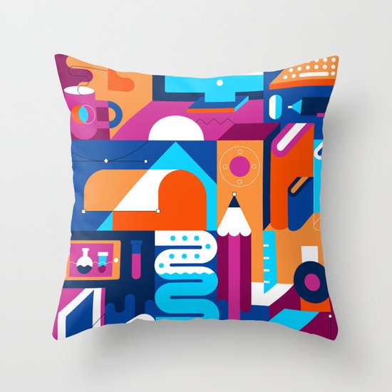 Creative Process Throw Pillow