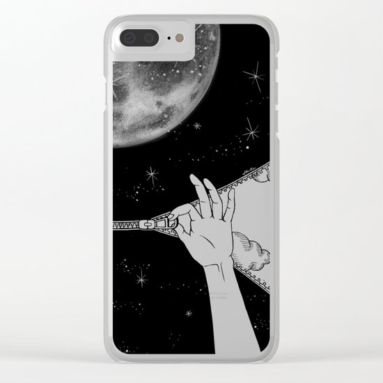 Good Night Clear iPhone Case