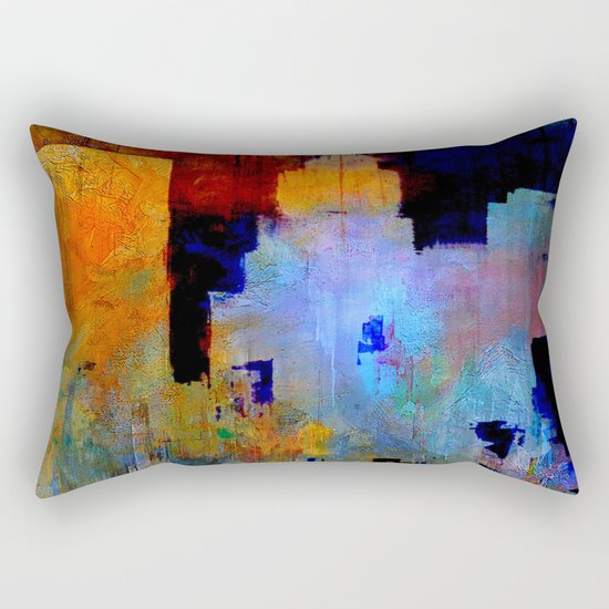 An autumn in Central Park Rectangular Pillow