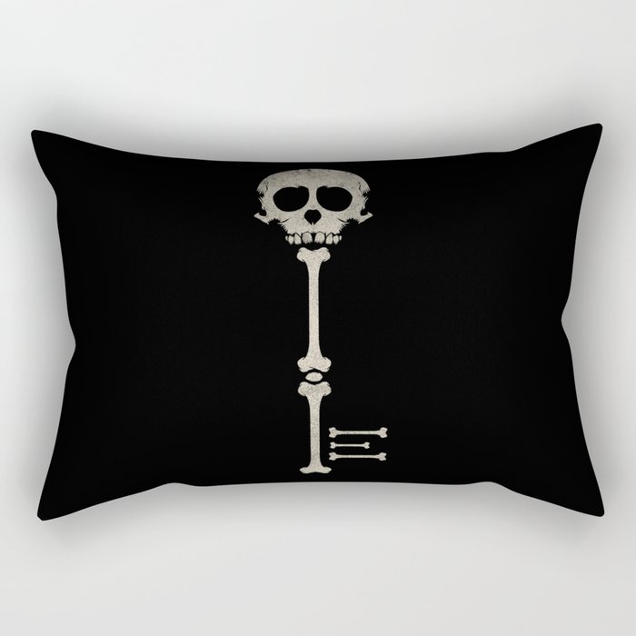 Skeleton Key Rectangular Pillow
