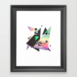 Multicolor Orgasm Framed Art Print