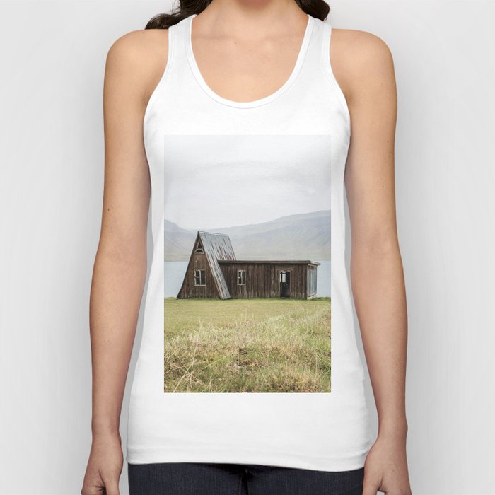 House in front of the lake Tank Top