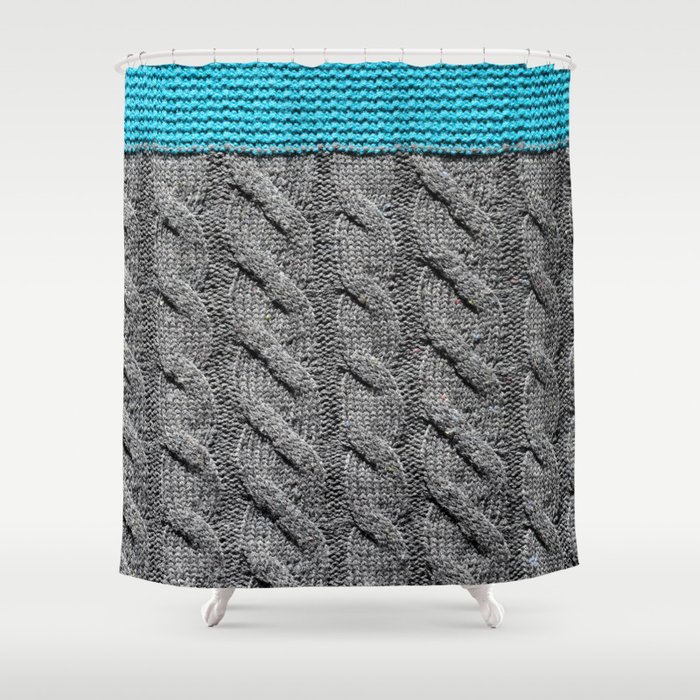 Textile Texture 02 Shower Curtain