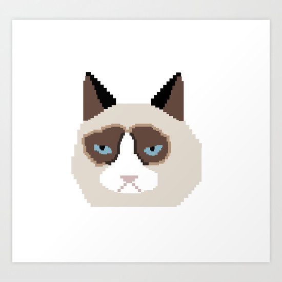 Tar Dar Cat Art Print