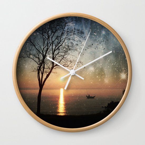 The old man and the sea Wall Clock