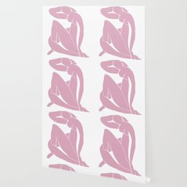 Blue Nude by Henri Matisse (in pink) Wallpaper