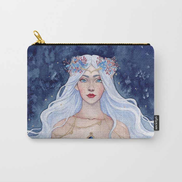 Winter Fairy  Carry-All Pouch