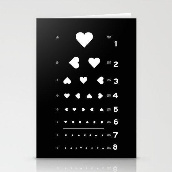 Can you see the love? Stationery Cards