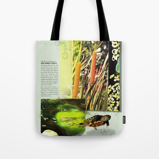 Red-Eared Turtle Tote Bag