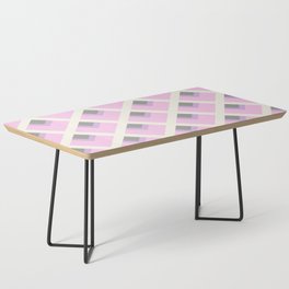 Pink geometry Coffee Table