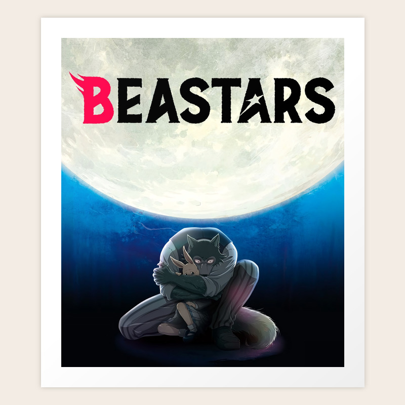 Wolf Beastars Art Print By Marysjohns Society6