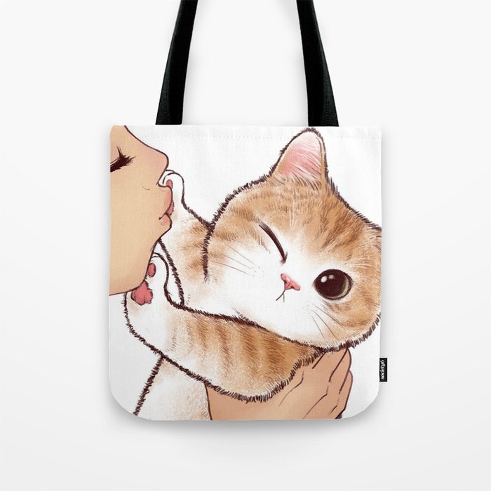 want to kiss Tote Bag