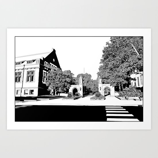 bloomington III Art Print