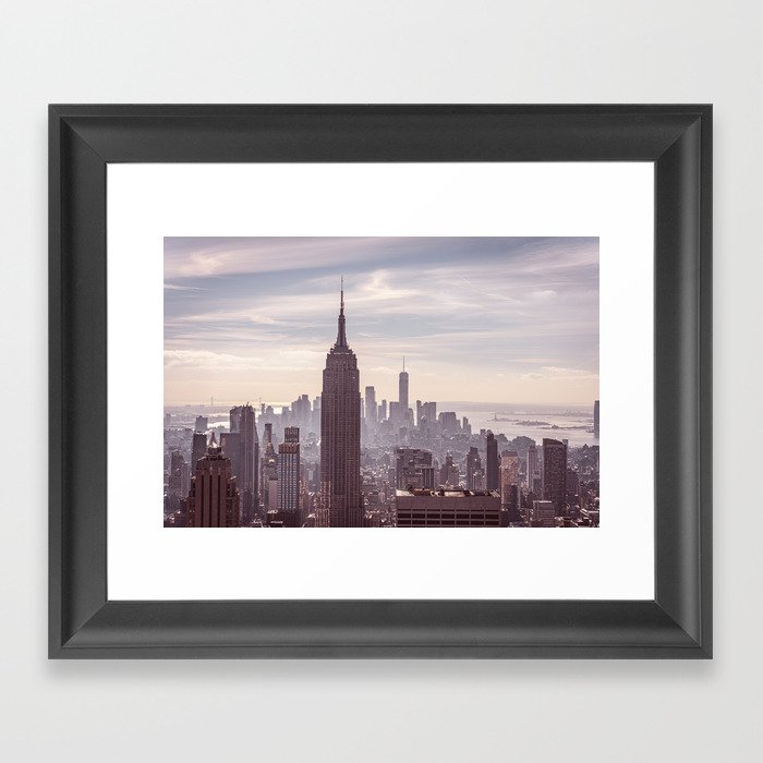 Views of New York Framed Art Print