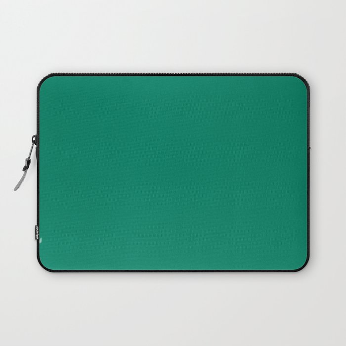 TENNIS COURT GREEN SOLID COLOR  Laptop Sleeve