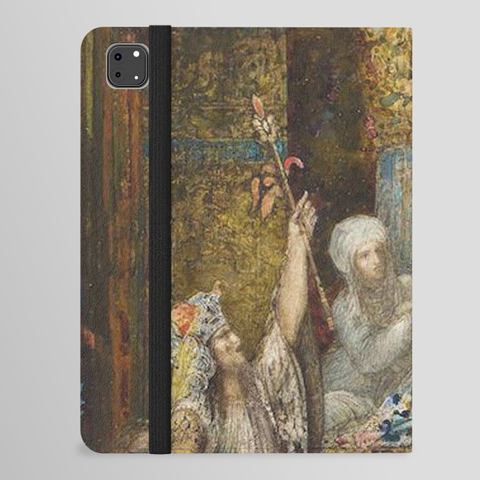 The fables - a summoning - Gustave Moreau iPad Folio Case