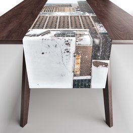 Snow in the City | Photography in Minneapolis Table Runner