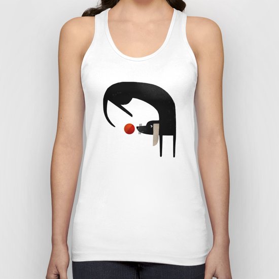 EYE ON THE BALL Unisex Tank Top