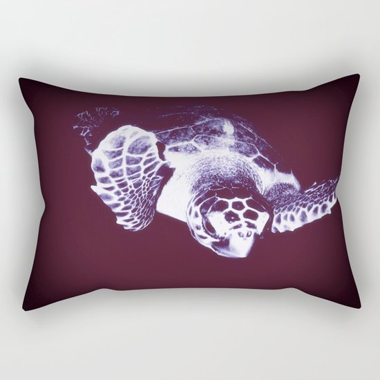 Sea Turtle Rectangular Pillow