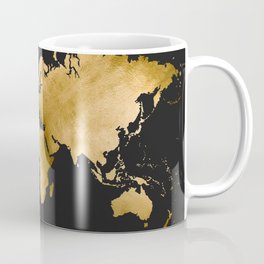 Map! (in GOLD) Coffee Mug