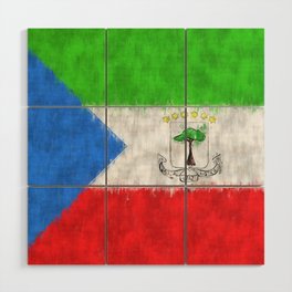 Equatorial Guinea Oil Painting Drawing Wood Wall Art