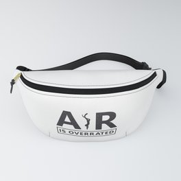 Freediver Freediving Air Is Overrated Diving Apnoe Fanny Pack