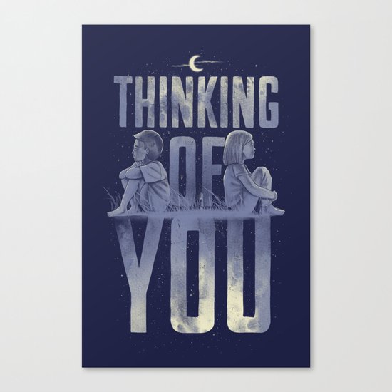 'Thinking of You' Canvas Print