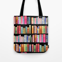 Vintage Book Library for Bibliophile Tote Bag