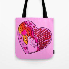 Aquarius Valentine Tote Bag