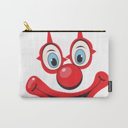 Clown Face Carry-All Pouch