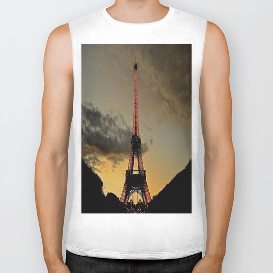 Tower Sunset Biker Tank