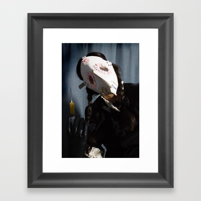 The doctor is in Framed Art Print
