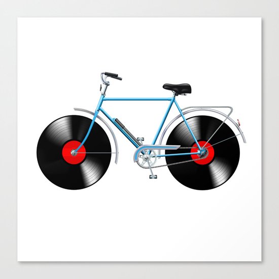 Simphony Bike Canvas Print