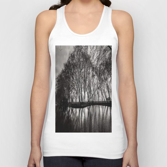 black art Unisex Tank Top